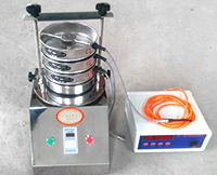 試驗篩多用于實驗篩物料篩分使用，篩分效果比較明顯，每層篩框都是有不同的篩分孔徑控制物料的精度大小，同時具有定時功能。